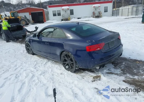 2013 Audi S5 3.0T Premium Plus z USA, uszkodzony, nr VIN WAUCGAFR5DA027874